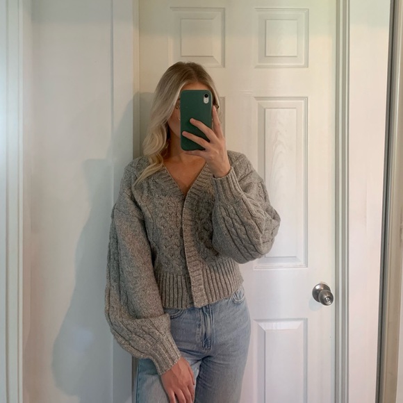 H&M Knit Grey Cardigan - Picture 5 of 8